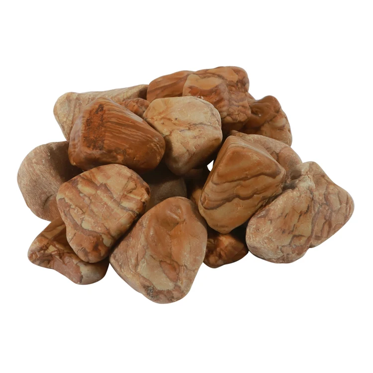 High Quality Home Decor Natural  yellow color Gravel Pebble Stone