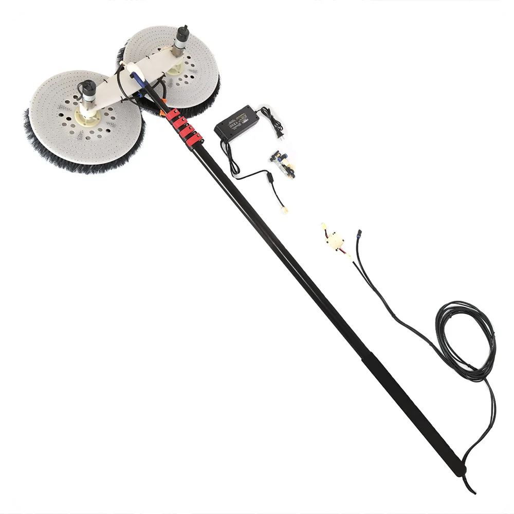 Щетка для очистки солнечной панели вращающаяся моечная машина фотоэлектрическая Очистительная пылеочистительная установка солнечных панелей