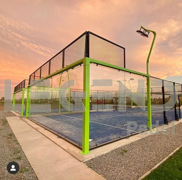 Professional Padel Court Manufacturer Full Panoramic Padel Court Tennis Court Equipment pista de padel