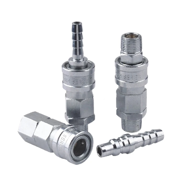 
Small flow air quick disconnect coupler coupling 