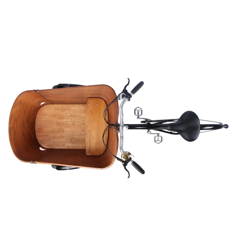 super quality 3 wheel cargo tricycles with wooden cabin for tuk tuk family cargo