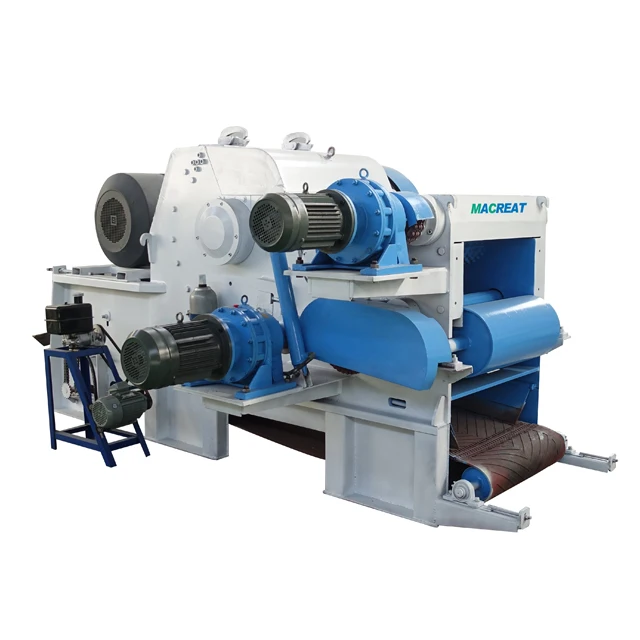 professional wood crushing machine wood chips making machine drum wood chipper for biomass pellet