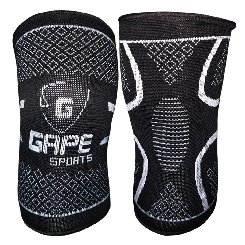 Babyom Martial Arts Karate Kickboxing Protectors Pads Knee Pads, Volleyball Elastic Knee Pads Elastic Fabricgirl Adult Thick PK