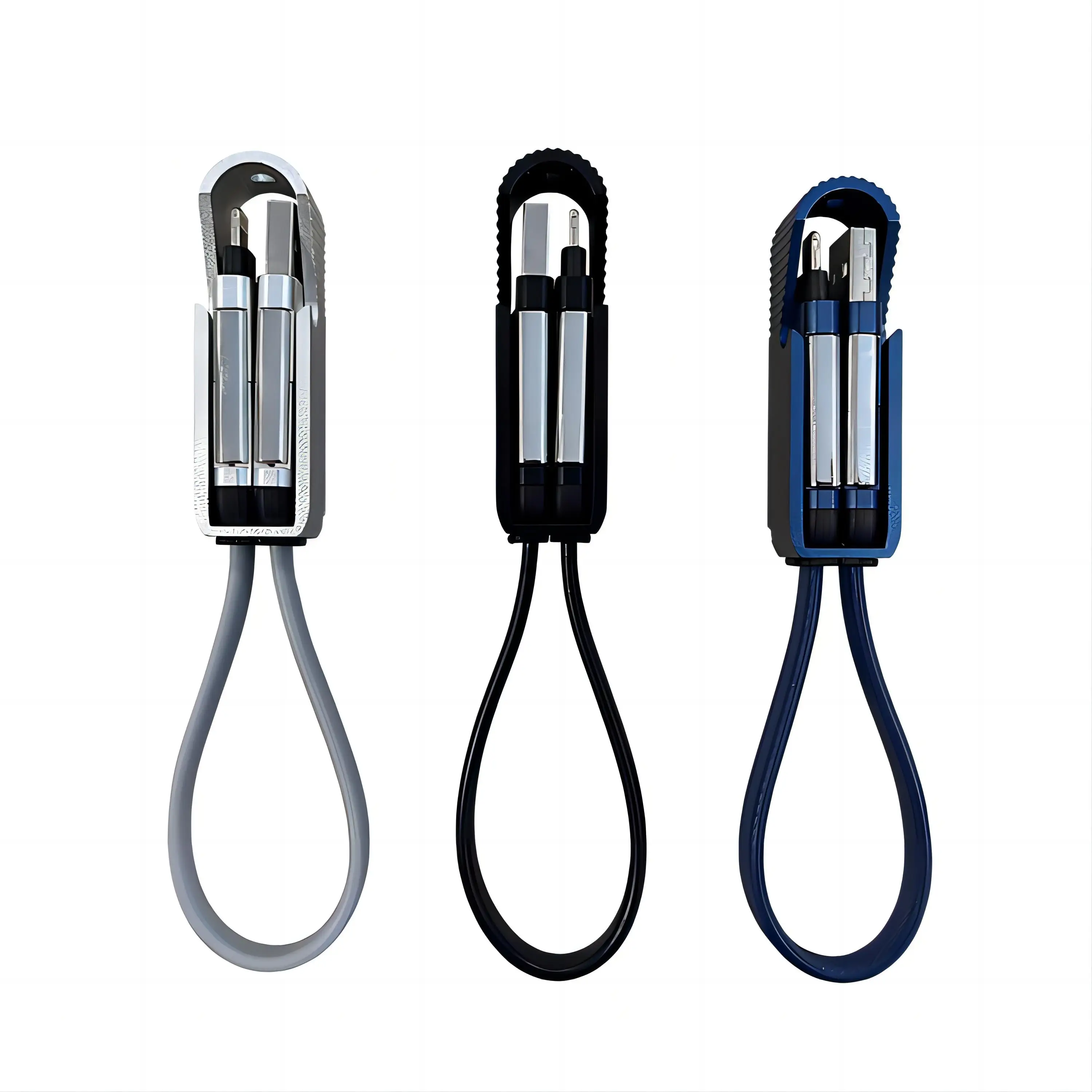 Заводской логотип 4in1 Aufladekabel быстрая зарядка USB-кабель с брелоком для корпоративных подарков