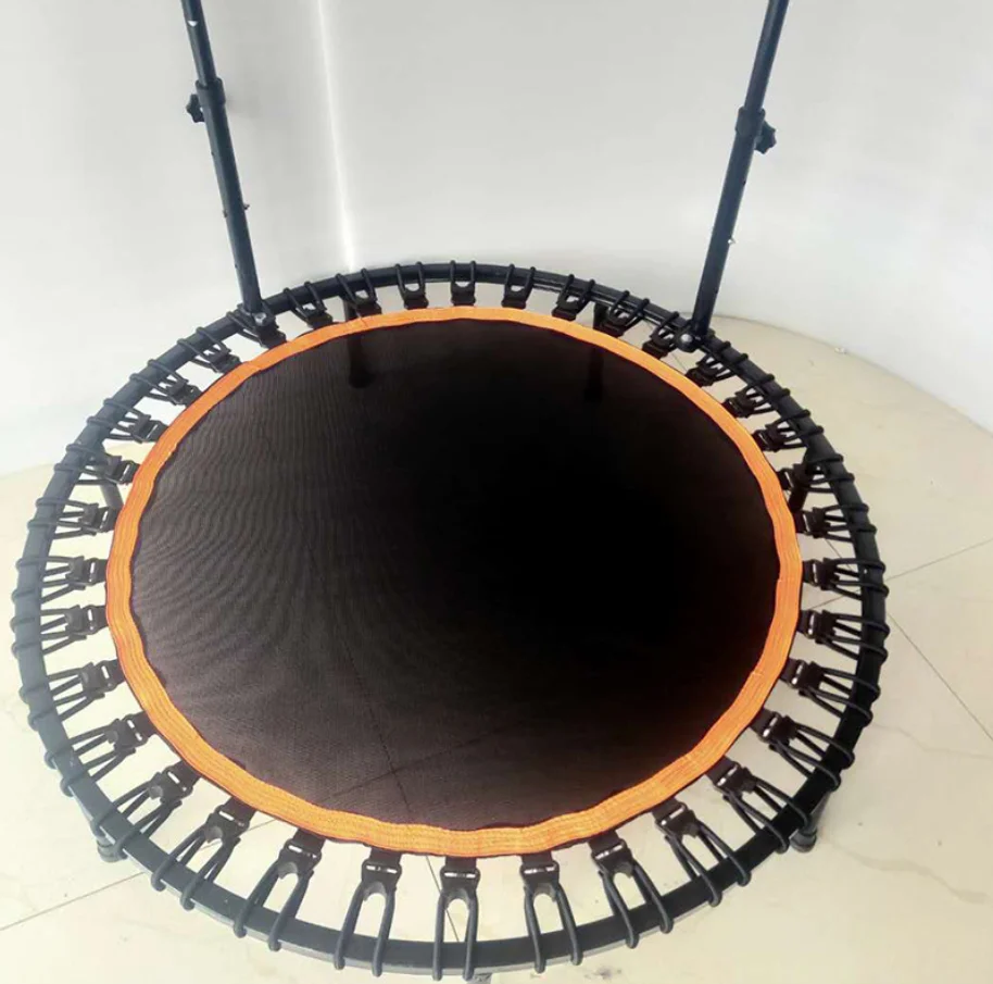 PVC durable outdoor kids adults body building foldable playground mini trampoline