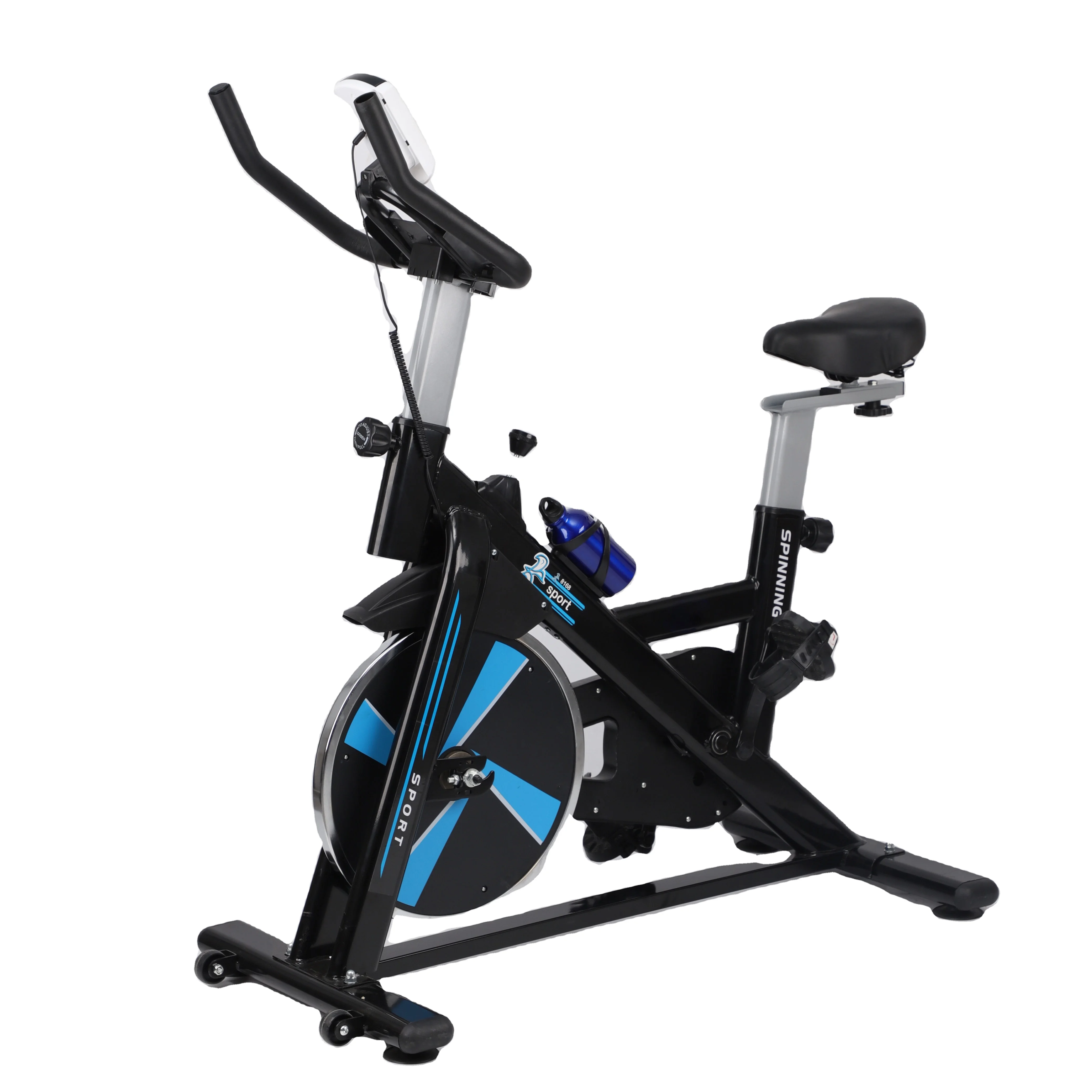 Consumer and commercial spinning bikes weight loss exercise to drive Spin