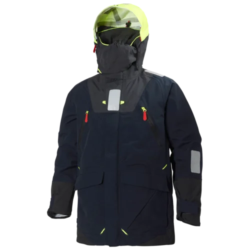 Sailing Jacket For Men Waterproof Adjustable Double Cuffs Adjustable Waist Popular Sailing Clothes