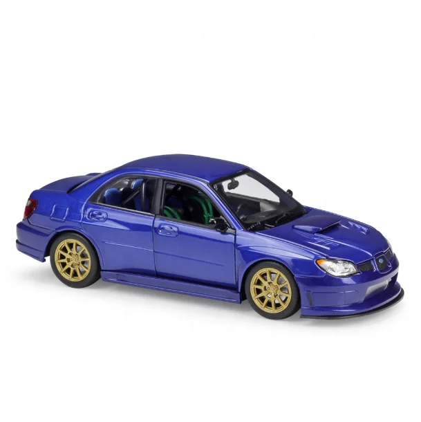 Горячая литье под давлением игрушечных автомобилей 1:24 весы IMPREZA WRX STI классический автомобиль модельлегированный металлические модели игрушка