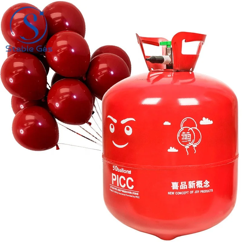 Low Price EC-22 22.3L Helium Gas Ballon Cylinder 18Bar Helium Tank For Balloons