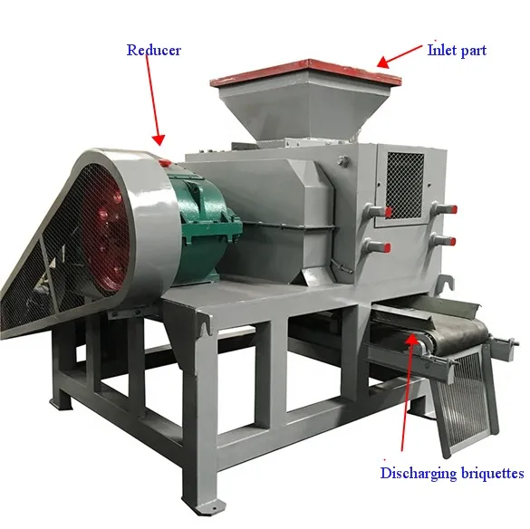 2021 hot sale CE Coal Ball press Machine Roller Press Charcoal Briquette Machine