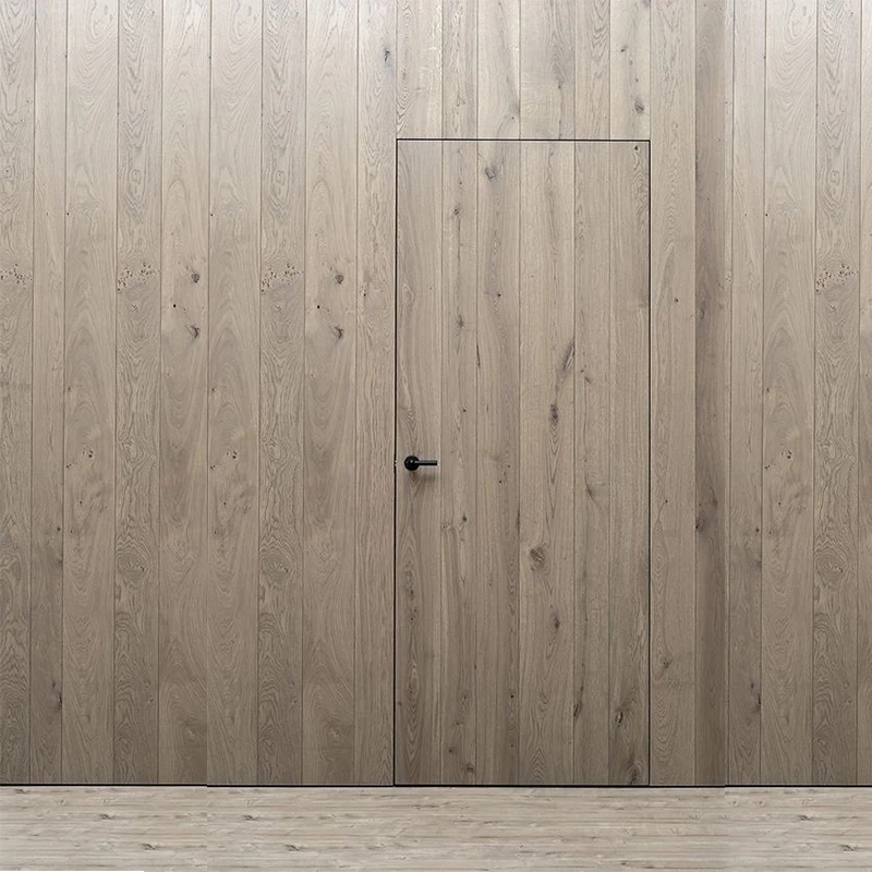 Seeyesdoor Cheap Price Secret Hidden Interior Doors Modern Flush Frameless Bookcase Door For House