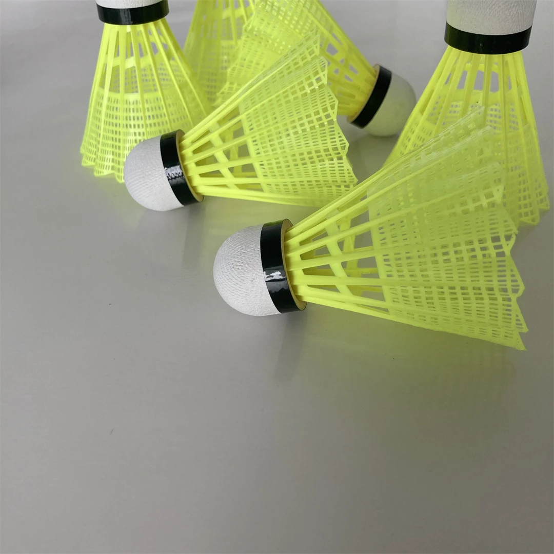 Cheap Customized Nylon Shuttle EVA Cock Sports High Speed Shuttle Cock Stability And Durability Practice Badminton