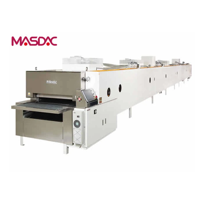 High Mix Production Stainless Steel Inner Wall Far Infrared Ray Baking Tunnel Commercial Gas Oven For Bakery