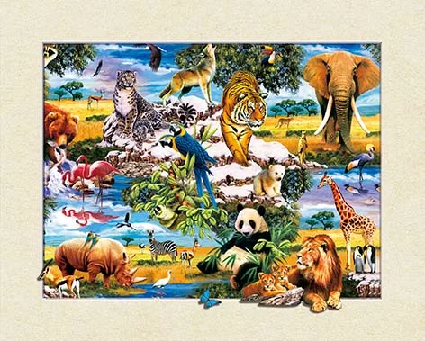 stock design new arrival 400*500cm 5d PET lenticular picture craft for home decoration