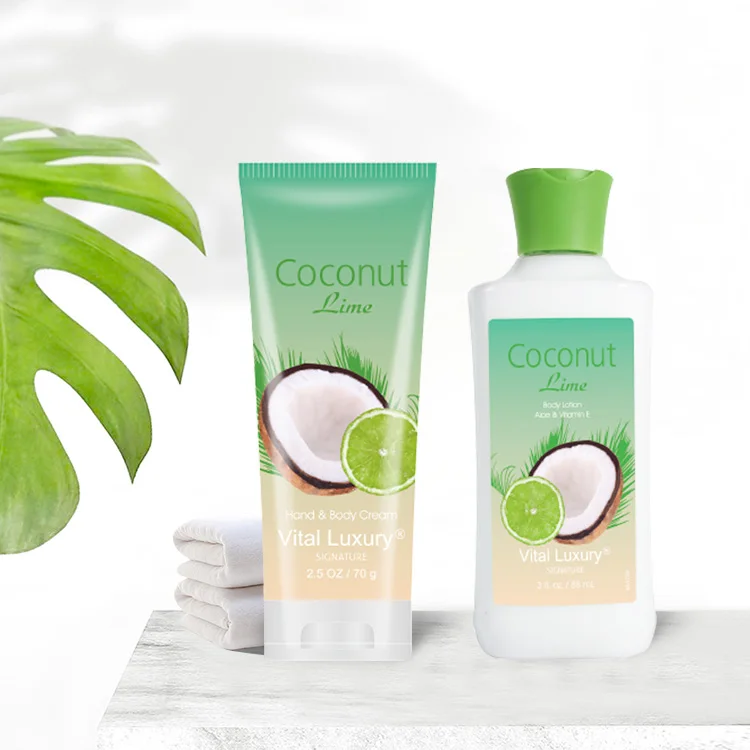 Gift Box Packaging Skin Moisturizing Body Lotion And Shower Gel Spa Bath Gift Set