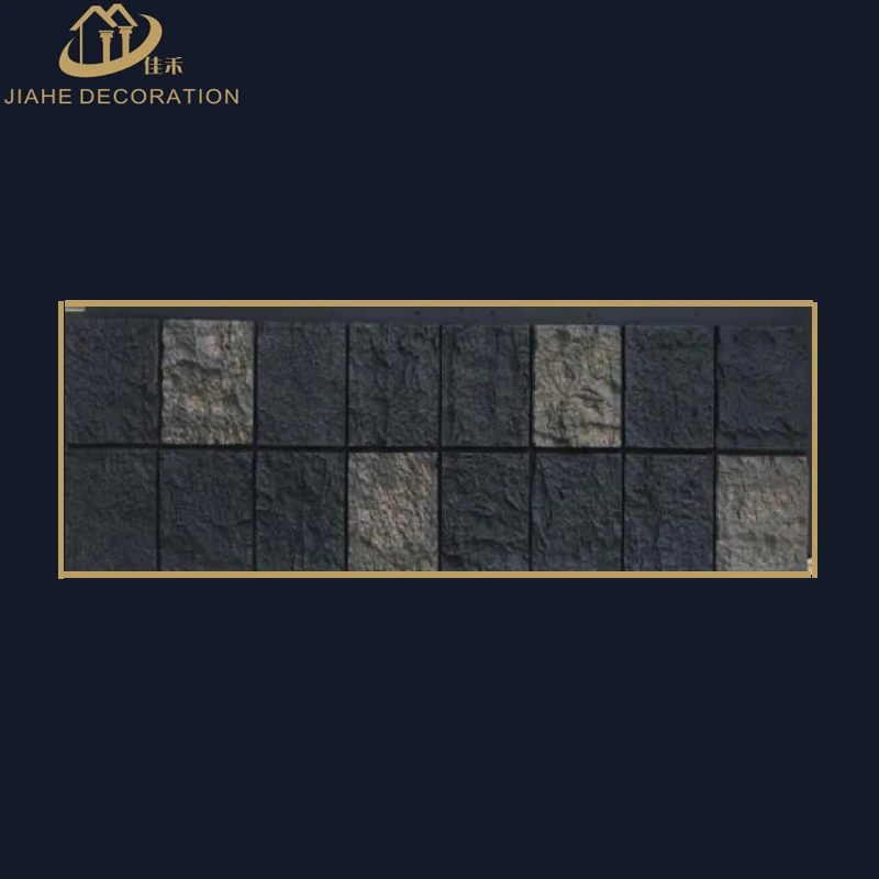 
various of design countryside style wall decor idea polyurethane /PU faux stone cladding panel factory 