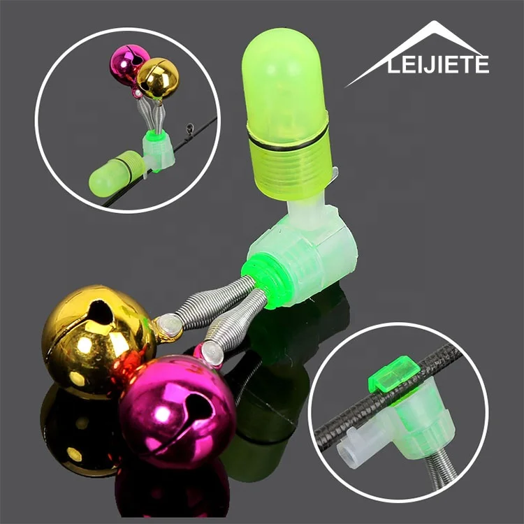 Новое поступление обработанные колокольчики красочные пластиковые рыболовные удочки сигнализатор укуса зажим для наконечника аксессуар