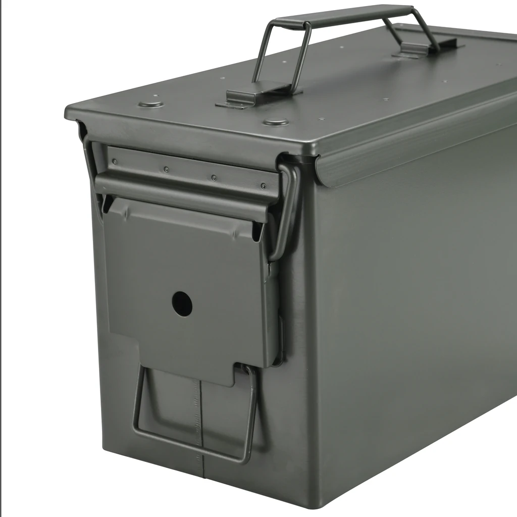 Ammo Can Metal Ammo Box storage crate case For gun bullet Nerf Ammunition Waterproof case