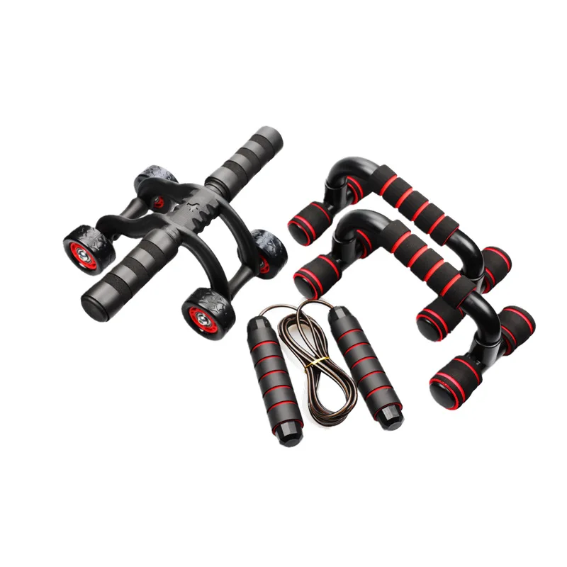 Conway ABWS006 6 in 1 AB Wheel Roller Kit Cardio Training Equipment Kit for Lose Weight Body Building Home Exercise