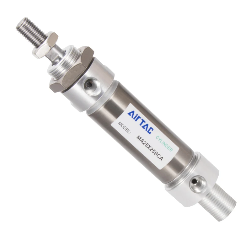 
AIRTAC MA stainless steel mini cylinder compact pneumatic air cylinders pneumatic double acting 
