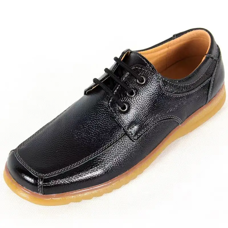 GUM out-sole lace up mens genuine cow leather walking style shoes casual business shoes sneakers for men