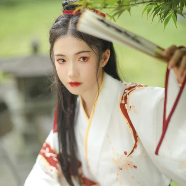 Classics Modern Hanfu Dress Hanfu Costume S Stage Performance Chinese Traditional Chinese Children Girl Clothing Quantity Red