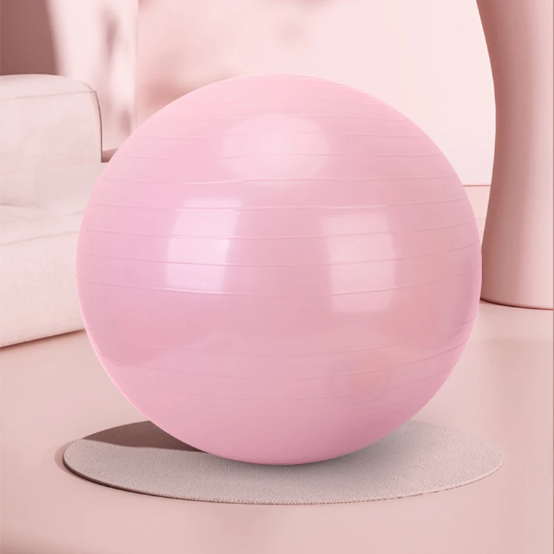 New Product Explosion yoga PVC exercise gym ball Custom logo for working out yoga balance ball