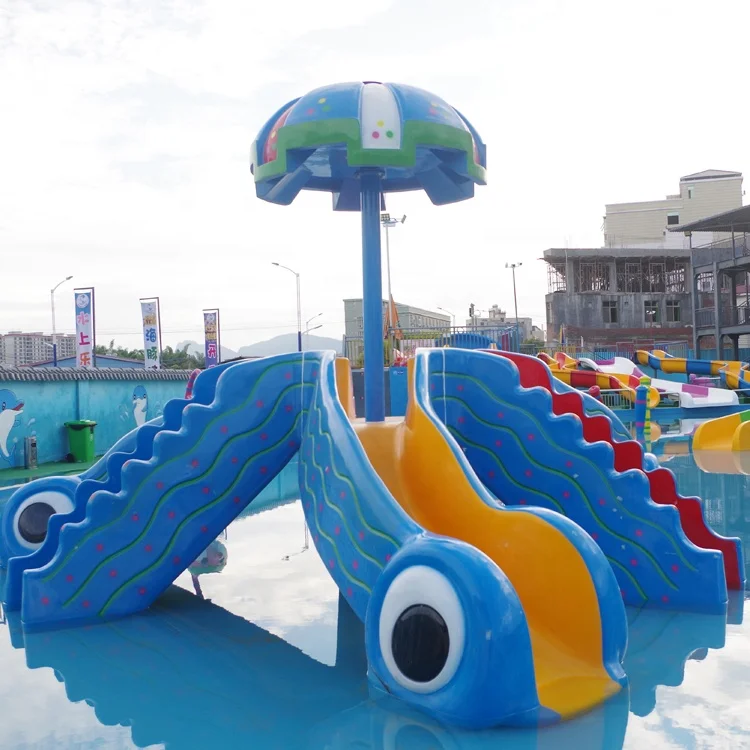 Aqua Park Equipment Octopus Fiberglass Water Slide