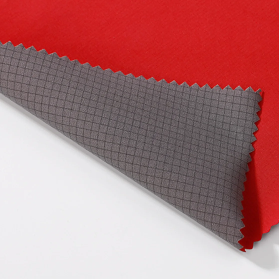 polyester fabric 50D high elastic pongee with TPU composite Water Resistant Windproof Waterproof