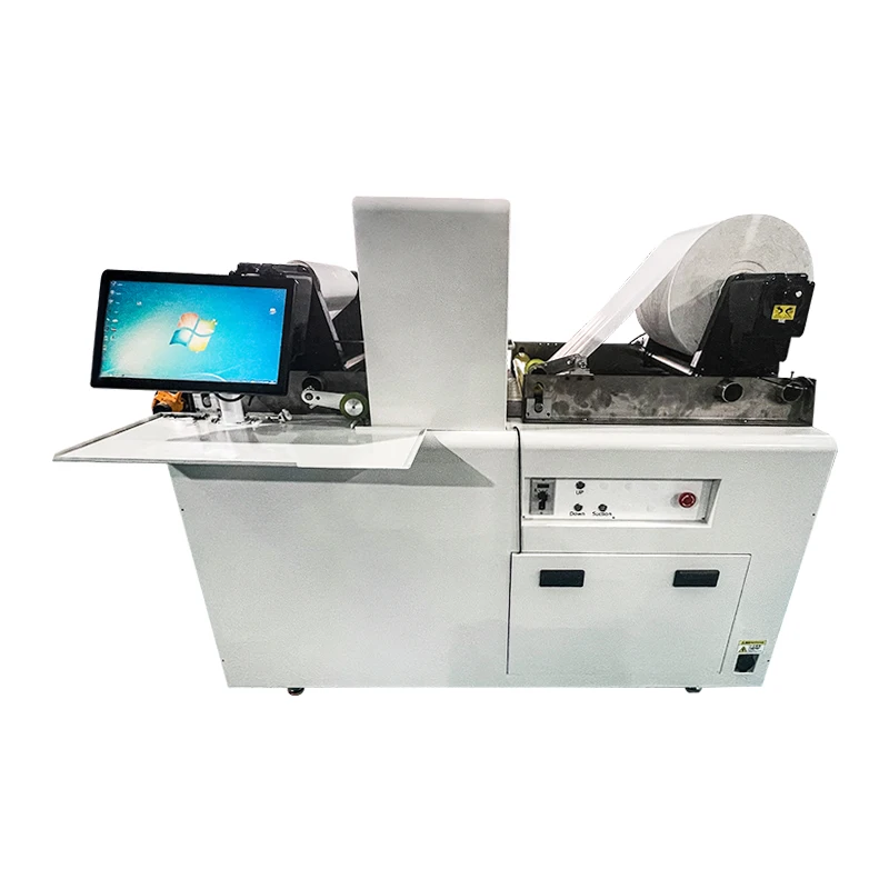 Onepass full Color Label Printer Roll to Roll Digital Label Printing Machine CISS Color Inkjet Printer