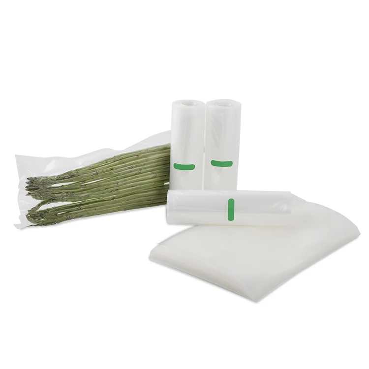 
Custom Pe Embossed Transparent Vacuum Sealer Bag Roll To Food Packaging Seal Pack Plastic Storage Bag For Reusable 