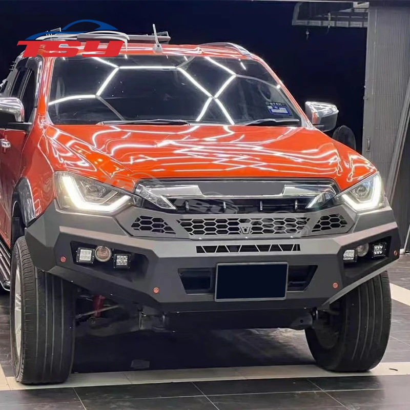 Hot Selling Auto Parts Steel Front Bumper Bull bar For Isuzu D-MAX 2012-2021