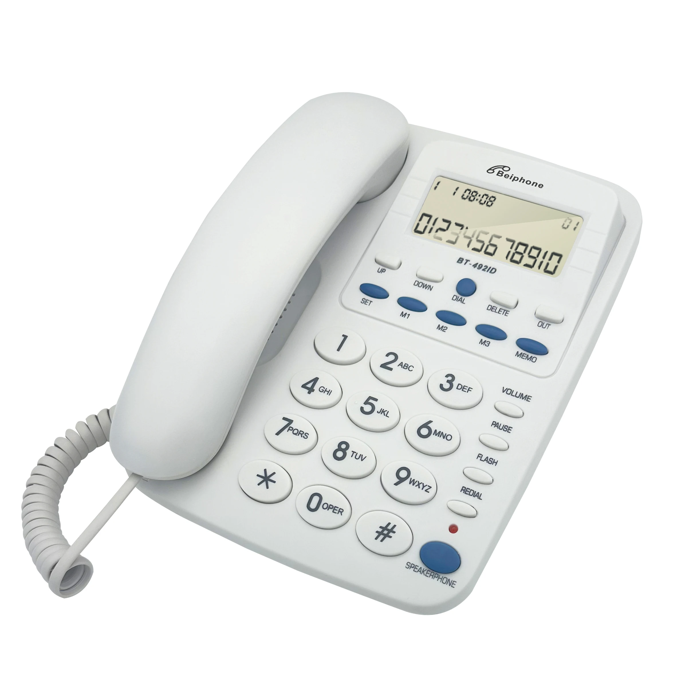 Wired Office Home Hotel Multifunctional Landline A phone with Caller ID Telephone set