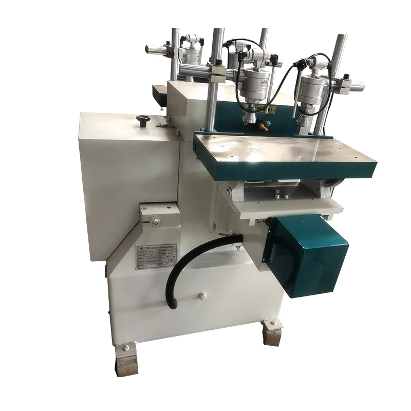 Woodworking Double Ends Horizontal Wood Mortising Machine
