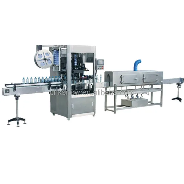 high speed heat shrink sleeve labeler shrink wrap machine bottle bottles plastic sealing machine