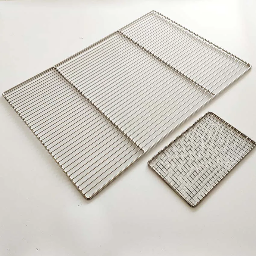 Food Grade Barbecue Grill Custom Stainless Accessory Stainless Steel Barbecue BBQ Grill Wire Mesh Net For Outdoor Barbecue
