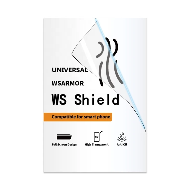 120*180mm Hydrogel Film TPU Full Size Cover Anti Shock Self Healing Nano Material A4 Sheet