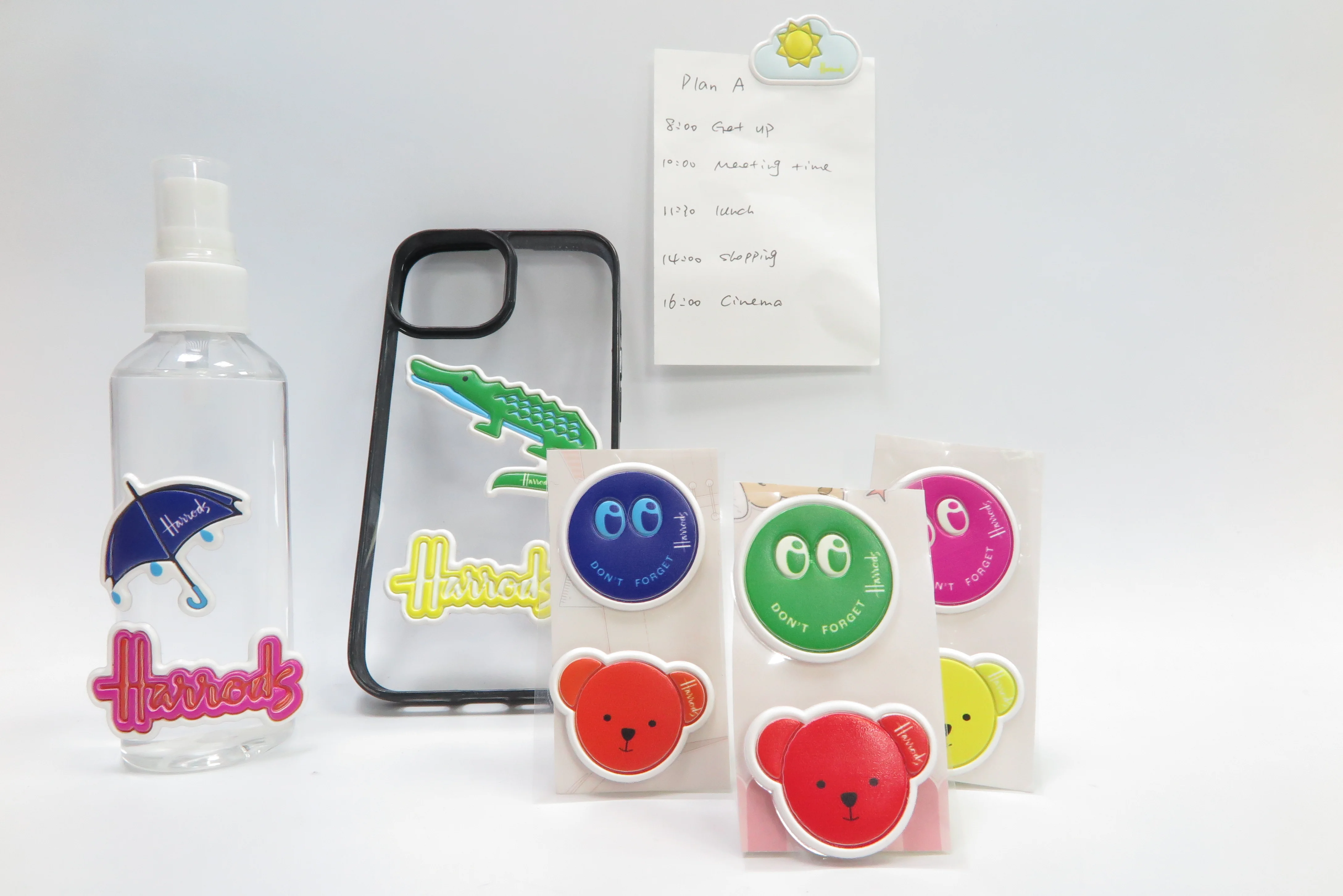 custom 1mm 2mm adhesive cartoon foam puff embossed 3d kawaii puffy leather sticker sheets