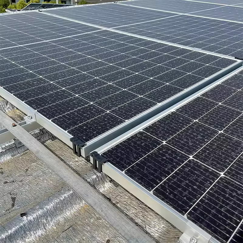 30 мм 35 40 45 PV модуль Солнечная Панель Пластиковая направляющая зажим ABS Солнцезащитная дренажная вода зажимы