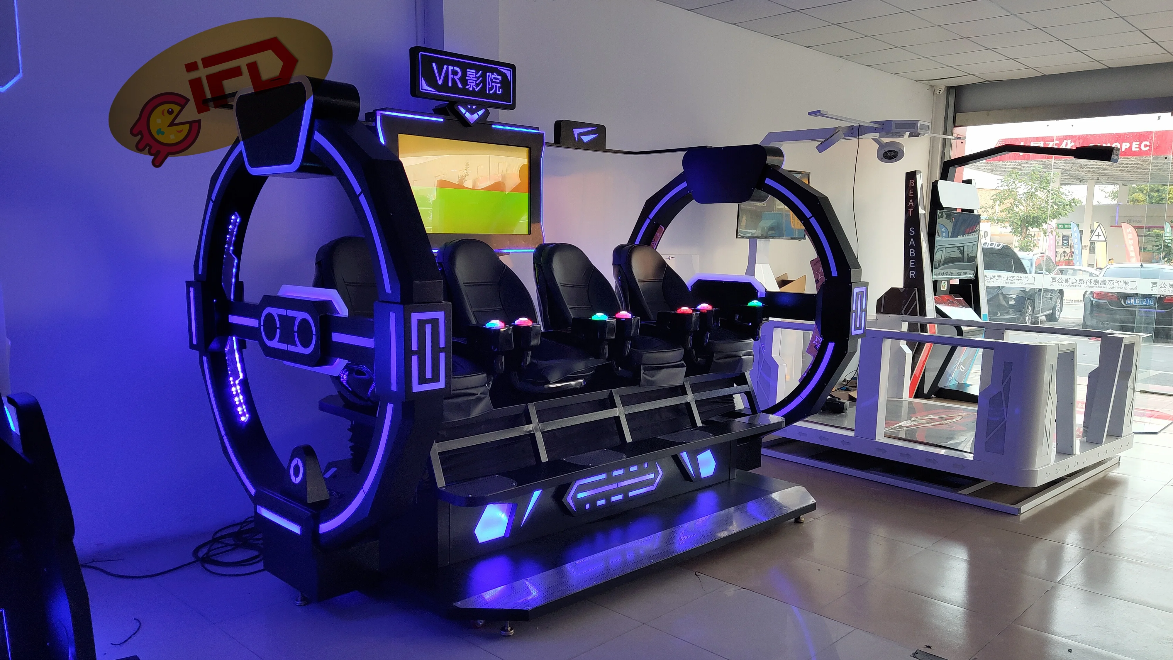 2022 IFD 4 vr cinema Vr Chair Digital Equipment Virtual Realidad 9d Vr Cinema Theatre System