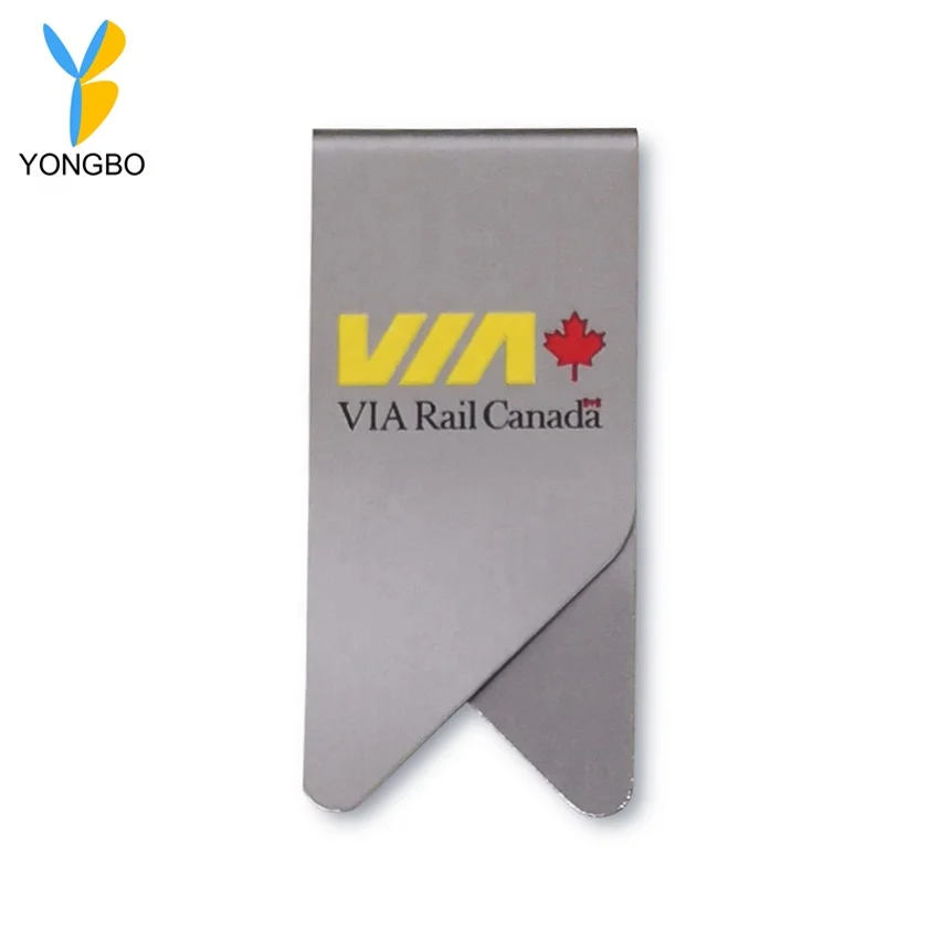 Hot Sale Custom Shape Paper Clip Stainless Steel Metal Bookmark Clip