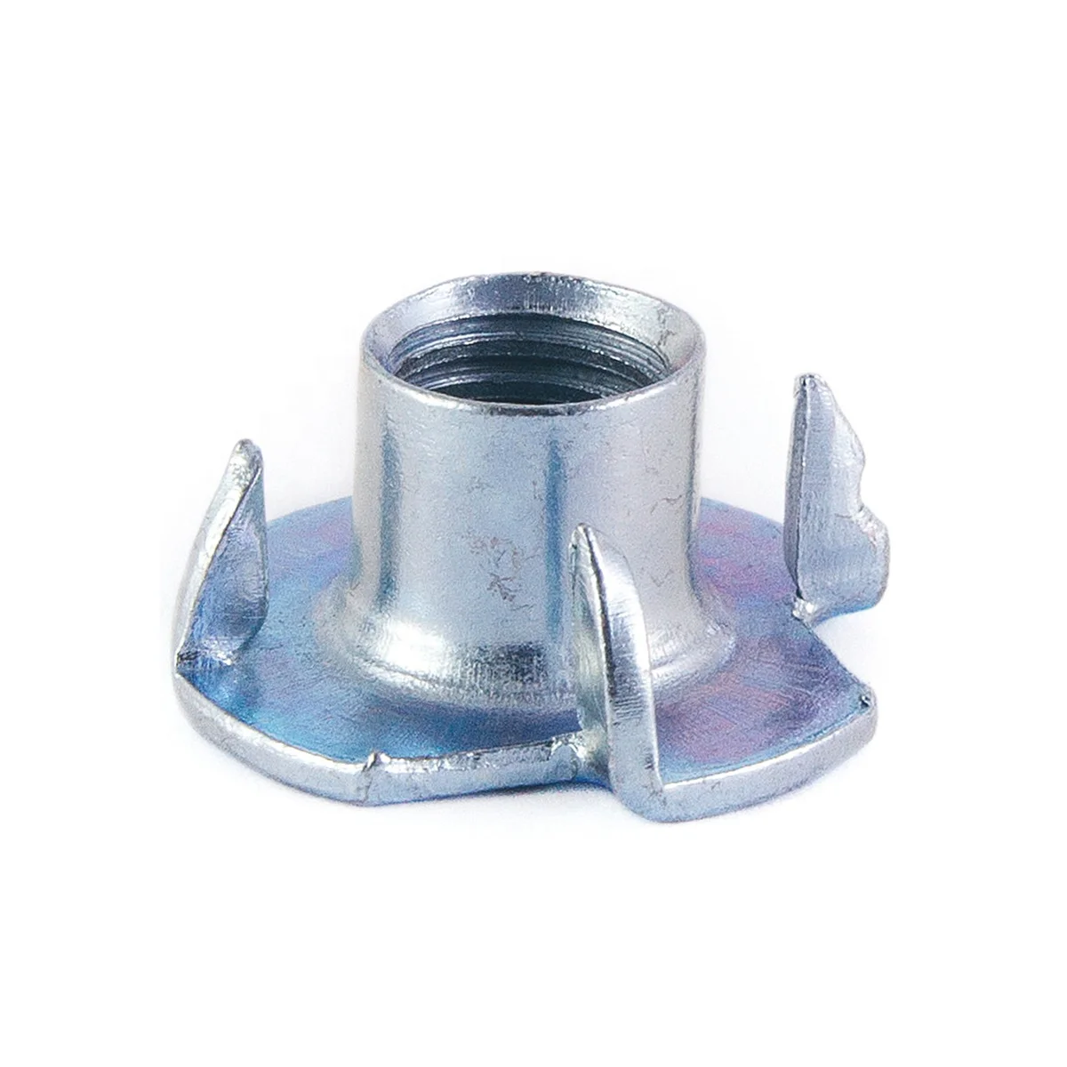 Furniture Stainless Steel Brass Zinc Steel Weld M8 M12 Drive in Four Claws Tee Nuts