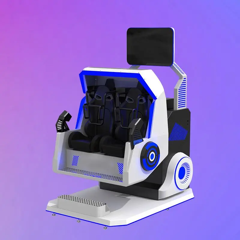 Manufactory Wholesale VR Amusement Park Rides 9D Game Machine Simulator Virtual Reality Devices