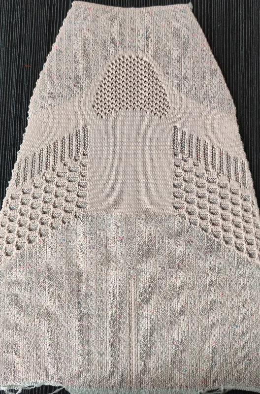 2022 new design customizable fly knit fabric casual comfortable fly knit upper capellada para zapatillas