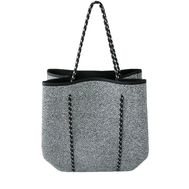 High quality hot sell perforated neoprene  large tote bag handbags for women