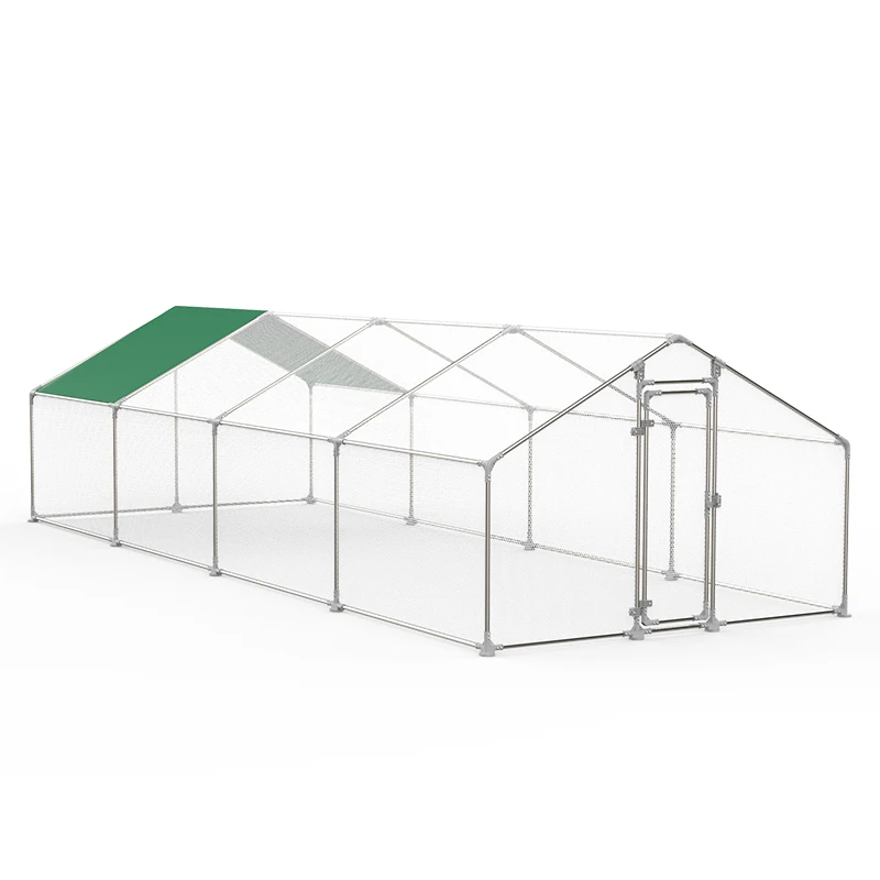 Chicken run large size  8 meter outdoor animal cage chicken house durable quality factory price