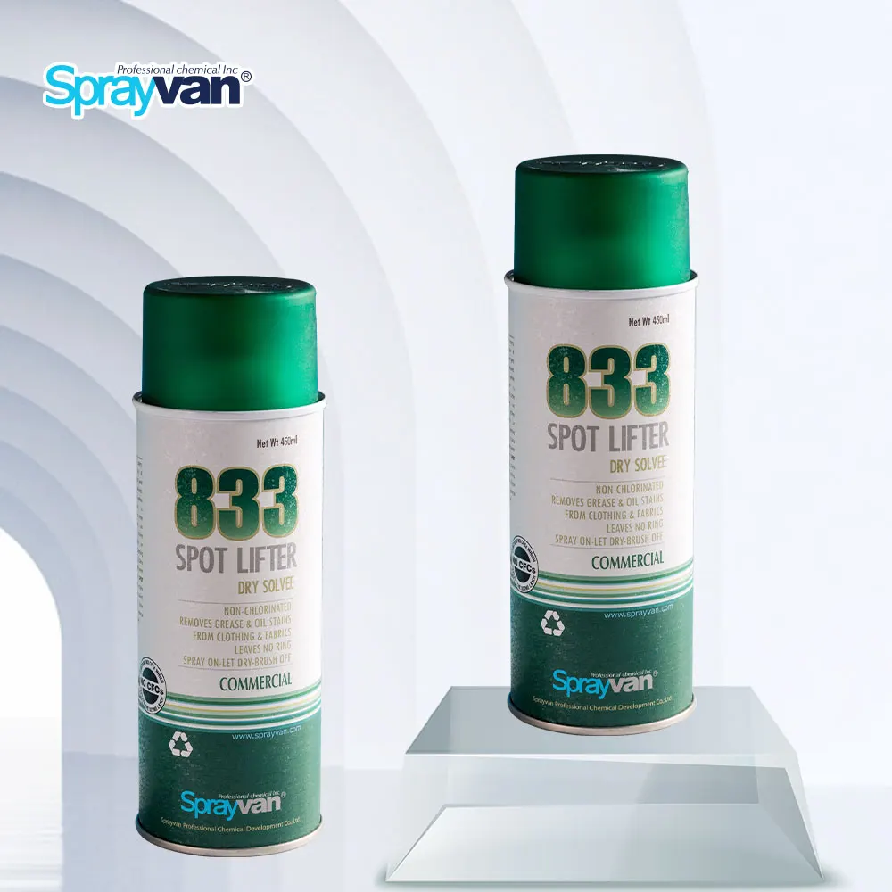 Spot lifter dry solvee 833# stain remover  eco-friendly China manufacturer