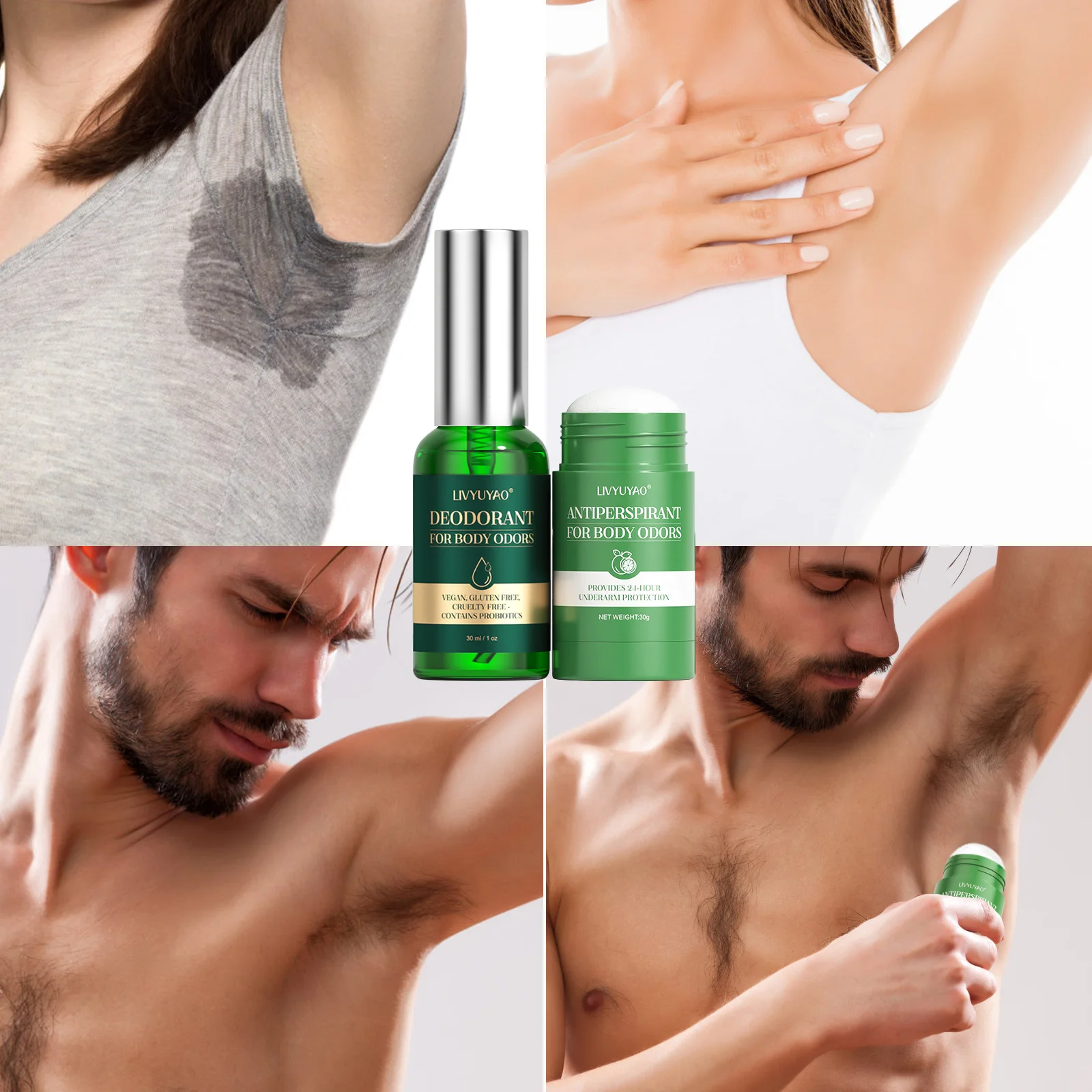Hot Custom Logo Antiperspirant Deodorant Lotion  Strength Hyperhidrosis Treatment To Reduce Face Foot Hand Body Sweating