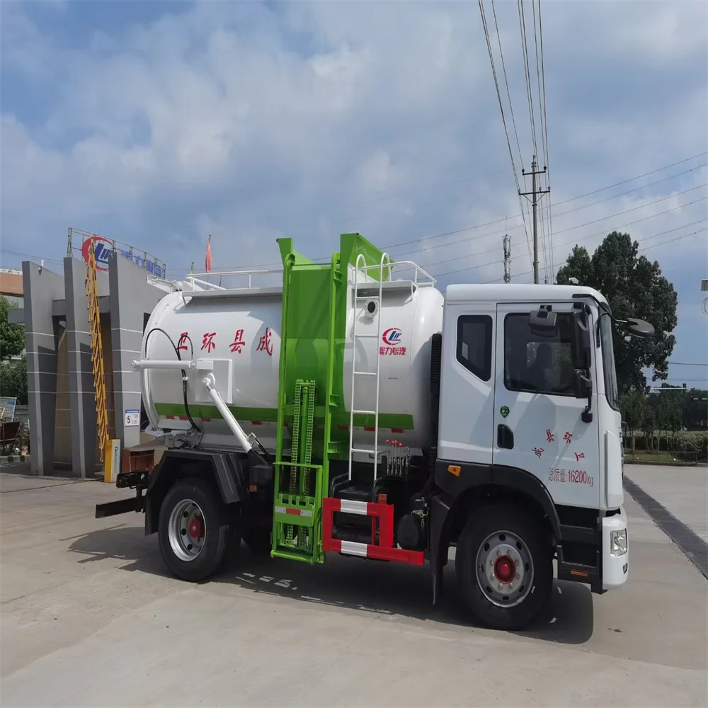 Мусоровоз Электрический мусоровоз контейнер грузоподъемный грузовик 1 5 тонны