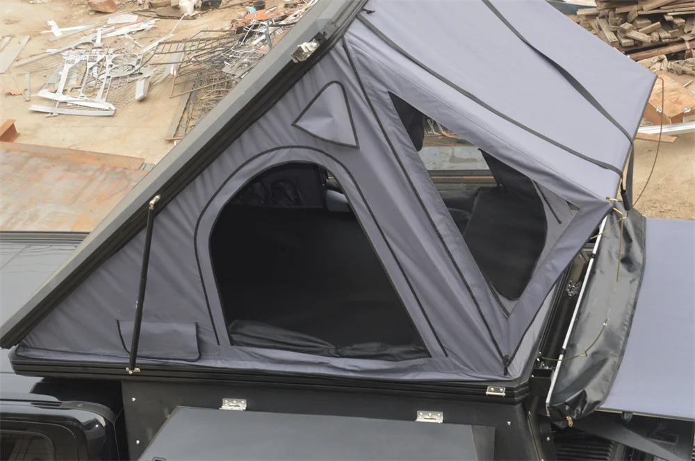 New Design Car Camping 4x4 Offroad Pickup Truck Hard shell Roof Top tent Camper Canopy